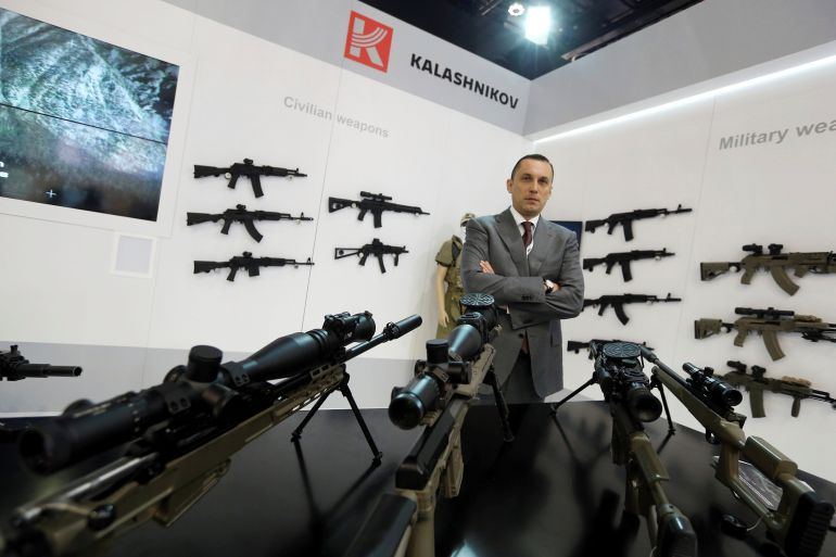 أليكسي كريفوروتشكو الرئيس التنفيذي لـ "مجموعة كلاشنيكوف الروسية" لصناعة السلاح