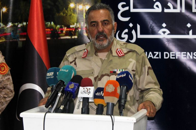 قائد سرايا الدفاع عن بنغازي العميد مصطفى الشركسي