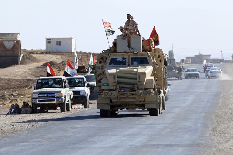 القوات العراقية تسيطر على منطقة زمار في تلعفر