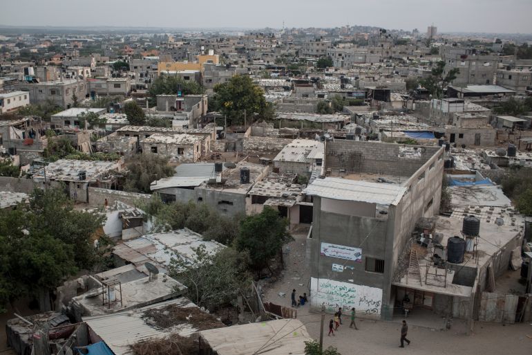 بلدة بيت حانون في قطاع غزة