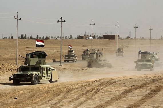 القوات العراقية تتقدم صوب مدينة القائم لمحاربة تنظيم الدولة