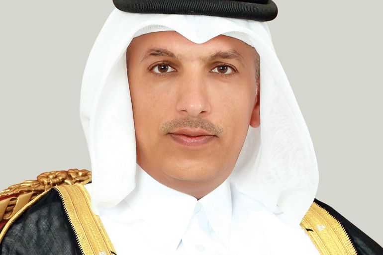 وزير المالية القطري علي شريف العمادي 