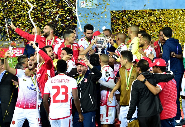 فريق الوداد البيضاوي المغربي أحرز لقب كأس السوبر الإفريقي لكرة القدم للمرة الأولى في تاريخه