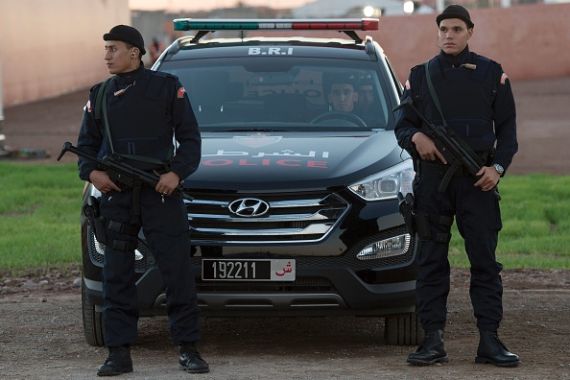 عناصر من الأمن المغربي