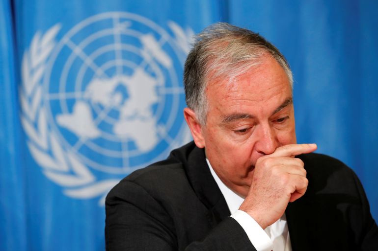 بانوس مومسيس مُنسق الأمم المتحدة الإقليمي للشؤون الإنسانية في سوريا 