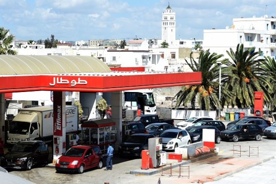 محطة للوقود في تونس