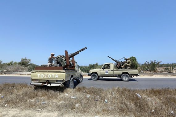الاشتباكات في العاصمة الليبية طرابلس