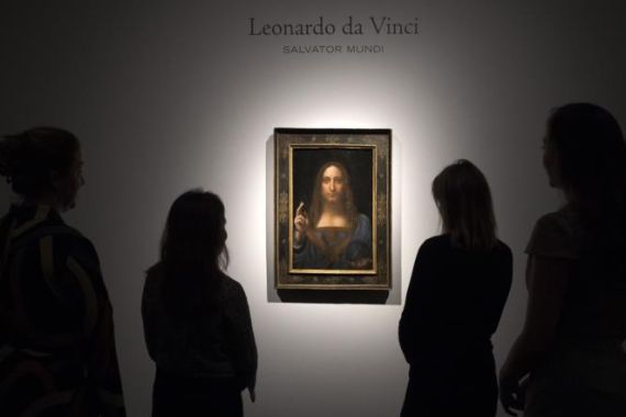 لوحة (المسيح المخلص) لـ (الرسام ليوناردو دافنشي) لن تعرض في الموعد المحدد لها في متحف اللوفر في أبو ظبي