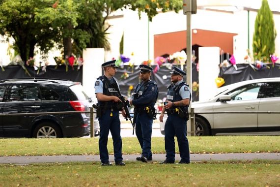 انتشار مكثف للشرطة في كرايست تشيرش بنيوزيلندا