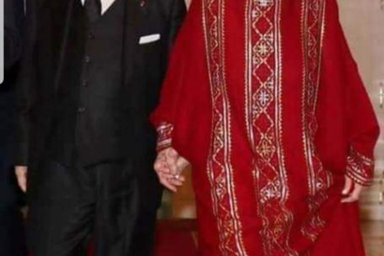 الرئيس التونسي الراحل باجي قايد السبسي وزوجته الشاذلية