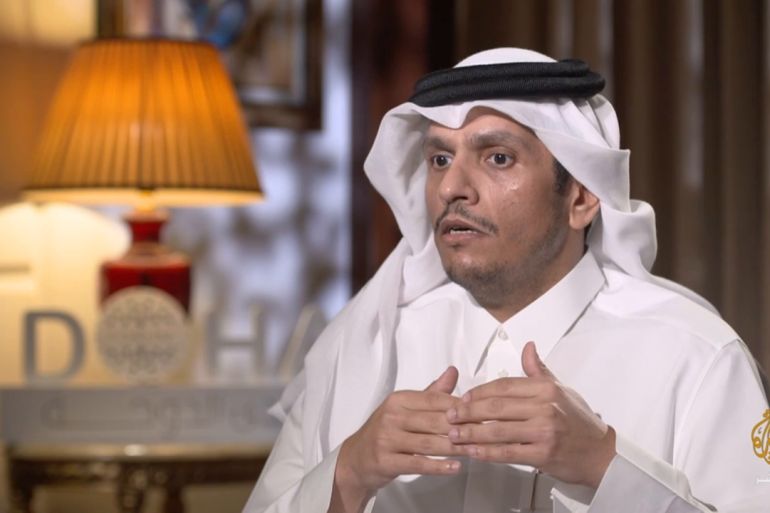 وزير الخارجية القطري الشيخ محمد بن عبد الرحمن آل ثاني 