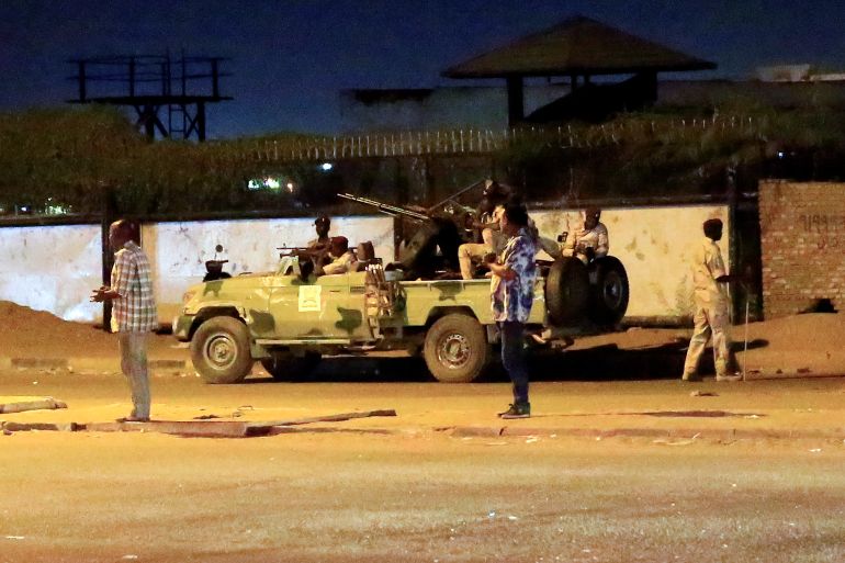 عناصر قوات الدعم السريع تنتشر في العاصمة السودانية الخرطوم