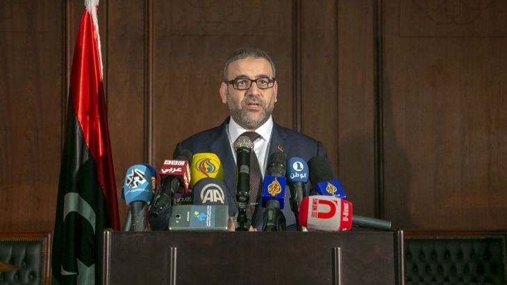 رئيس المجلس الأعلى للدولة الليبي خالد المشري 