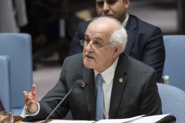 مندوب فلسطين الدائم في الأمم المتحدة رياض منصور (الأمم المتحدة)
