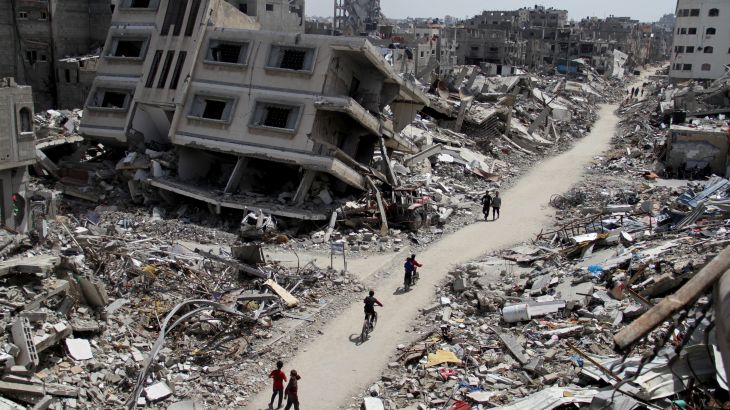 مشاهد تظهر حجم الدمار في غزة بعد 6 أشهر من الحرب