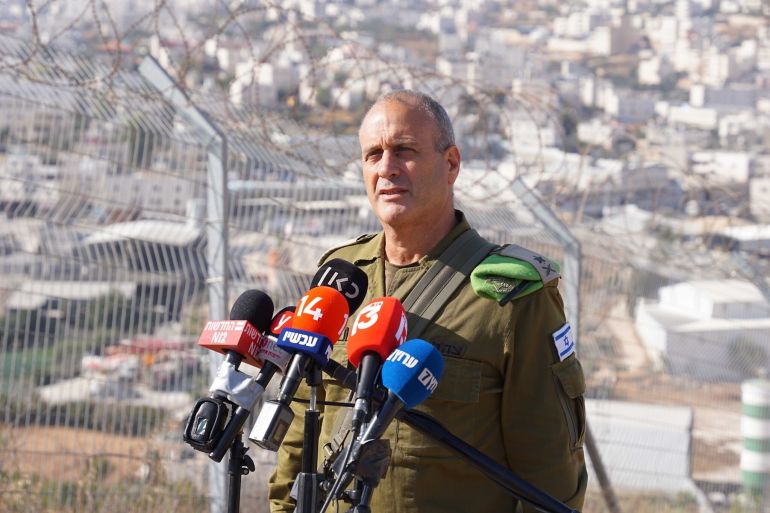 يهودا فوكس قائد المنطقة الوسطى في الجيش الإسرائيلي