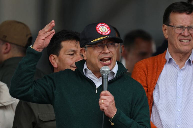 رئيس كولومبيا غوستافو بيترو