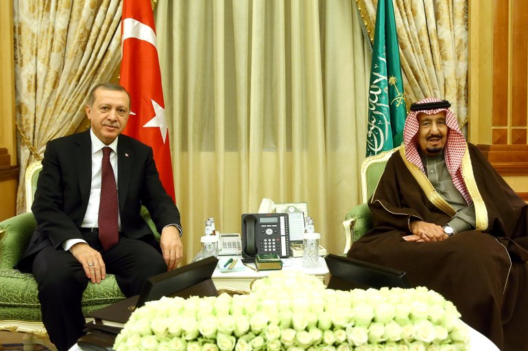 الملك سلمان وأردوغان بحثا ملفات سوريا وليبيا والعراق وإيران إضافة إلى العلاقات الثنائية بين بلديهما