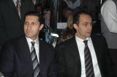 علاء وجمال مبارك نجلا الرئيس الخلوع حسني مبارك