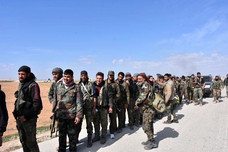 قوات موالية لرئيس النظام السوري بشار الأسد