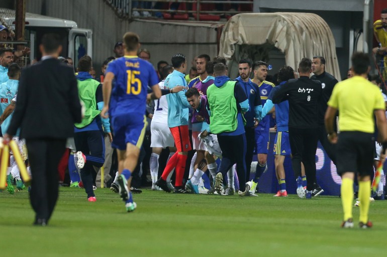 مباراة البوسنة واليونان