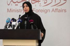 لولوة راشد الخاطر المتحدث الرسمي لوزارة الخارجية القطرية
