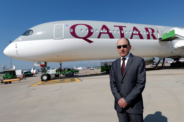 أكبر الباكر الرئيس التنفيذي للخطوط الجوية القطرية 
