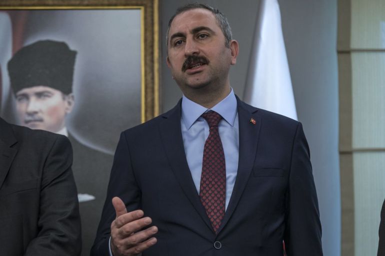 وزير العدل التركي عبد الحميد غل 