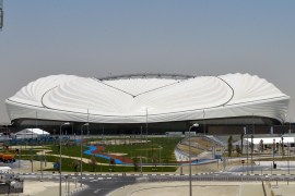 "استاد الجنوب" أحد الملاعب الرئيسية المستضيفة لكأس العالم في قطر 2022
