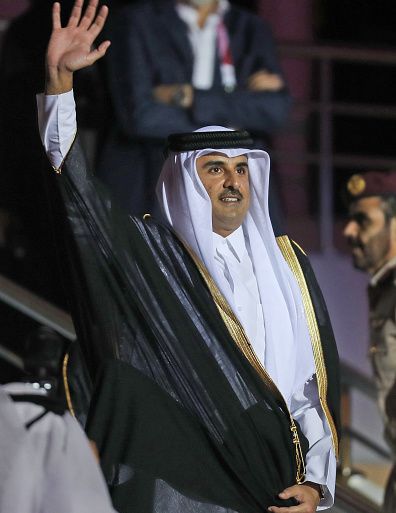 أمير دولة قطر الشيخ تميم بن حمد آل ثاني 