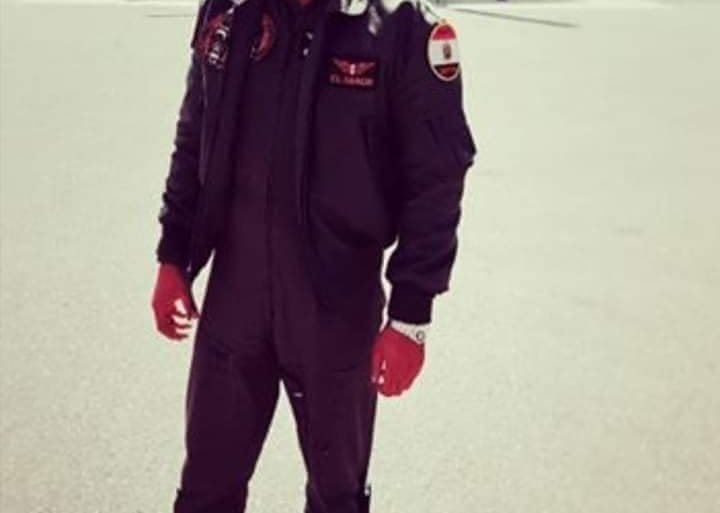 الملازم أول محمد الصباغ أحد ضحايا سقوط المروحية في سيوة