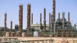 مصفاة النفط الليبية في راس لانوف