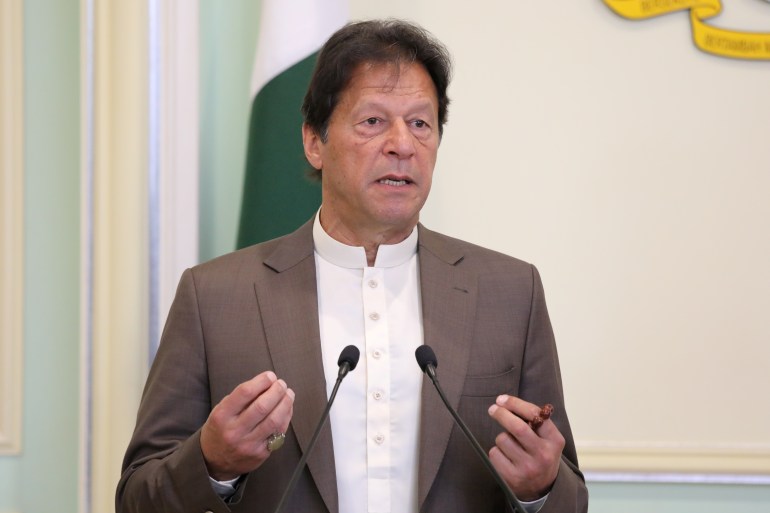 رئيس وزراء باكستان عمران خان