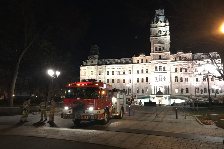 الحادث وقع في منطقة كيبيك القديمة بالقرب من مقر البرلمان