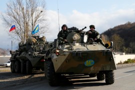 قوة "حفظ السلام" الروسية في إقليم ناغورني كاراباخ