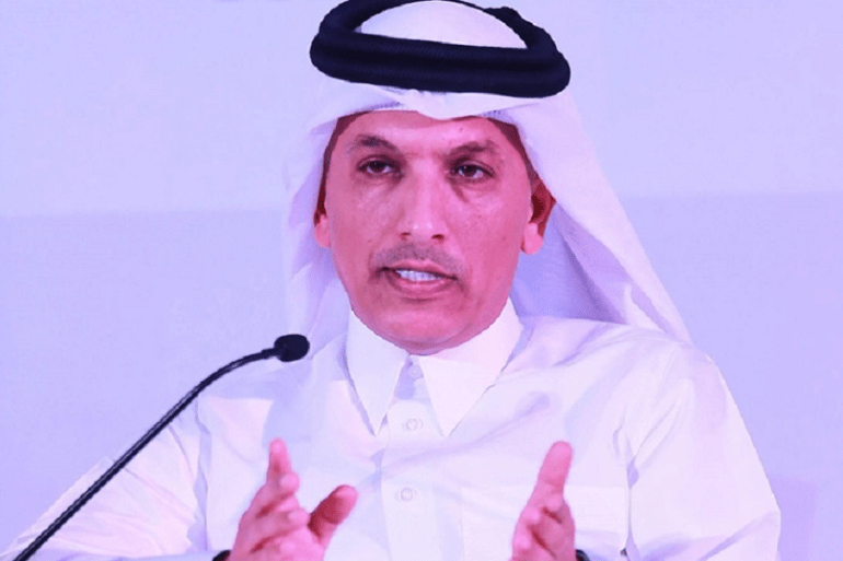 وزير المالية القطري علي شريف العمادي