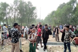 توطين مجموعة من لاجئي الروهينغيا بجزيرة نائية في بنغلاديش