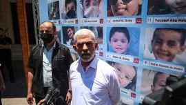 رئيس حركة المقاومة الإسلامية (حماس) في غزة يحيى السنوار