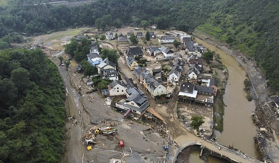 دمار غير مسبوق في أوربا جراء موسم فيضانات كارثي