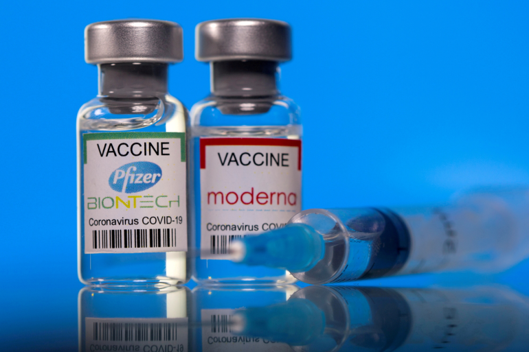 في مكة فايزر تطعيم التطعيم ضد