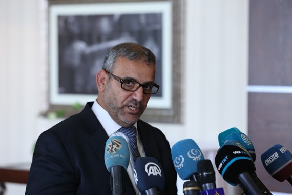 خالد المشري رئيس المجلس الأعلى للدولة في ليبيا