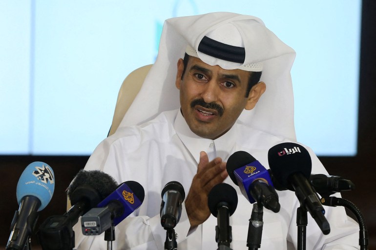 سعد بن شريدة الكعبي وزير الدولة لشؤون الطاقة في قطر