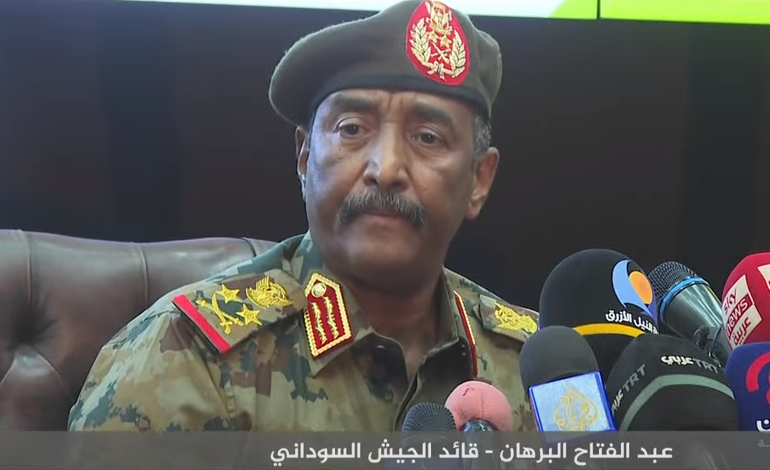 القائد العام للجيش السوداني عبد الفتاح البرهان