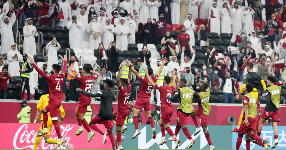 اهداف قطر والجزائر