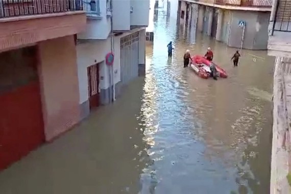 إسبانيا فيضانات