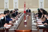 الرئيس التونسي قيس سعيّد يعقد اجتماعا للوزراء بقصر قرطاج (صفحة رئاسة الجمهورية)