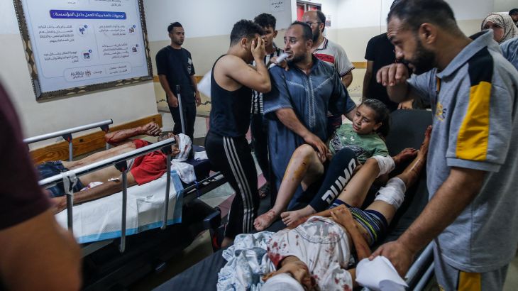 إصابة عدد من الأطفال في قصف الاحتلال الإسرائيلي غزة