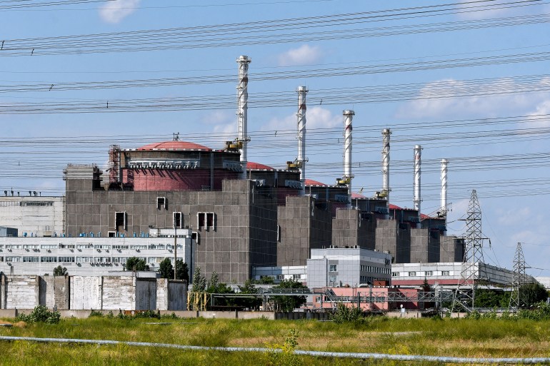 محطة زابوريجيا النووية الأوكرانية