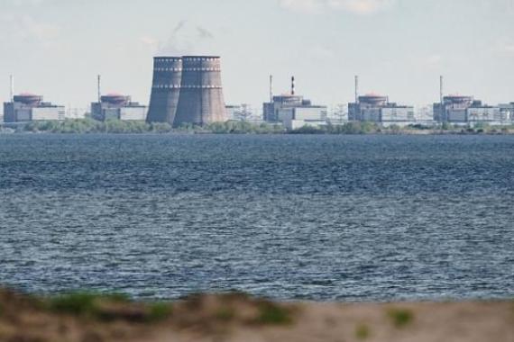 لقتال قرب محطة زابوريجيا للطاقة النووية أصبح مصدر قلق للمجتمع الدولي (Getty)