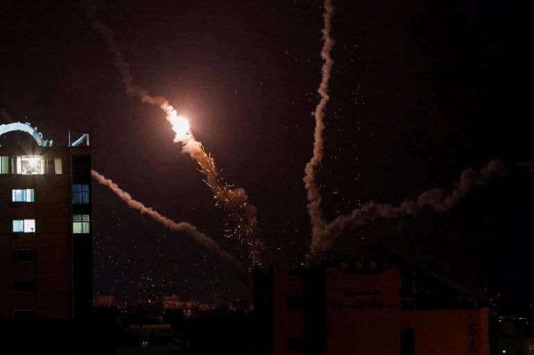 قصف صاروخي من قطاع غزة